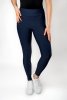 HuleHest ACTIVE RIDE Legginsy jeździeckie z wysokim stanem i pełnym lejem silikonowym